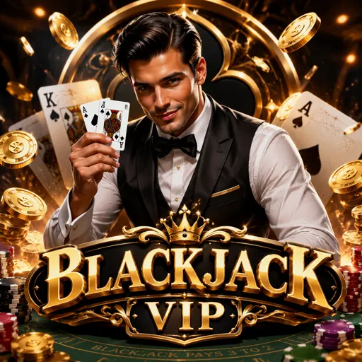 Mesa de blackjack VIP com cartas reveladas